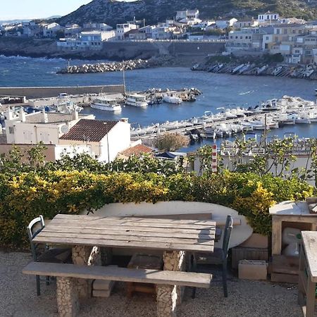 Cabanon Vue Mer Et Calanques Les Goudes Marseille Eksteriør bilde
