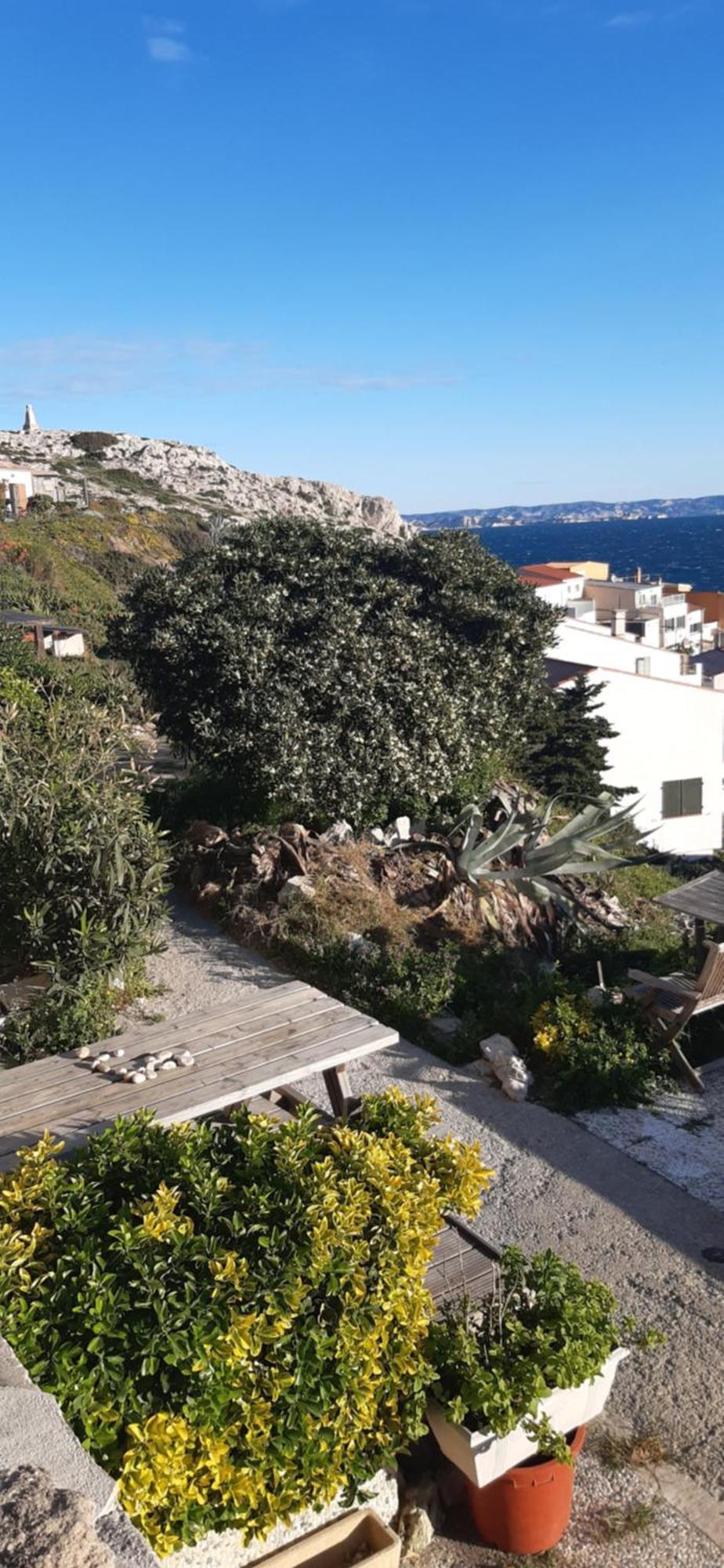 Cabanon Vue Mer Et Calanques Les Goudes Marseille Eksteriør bilde