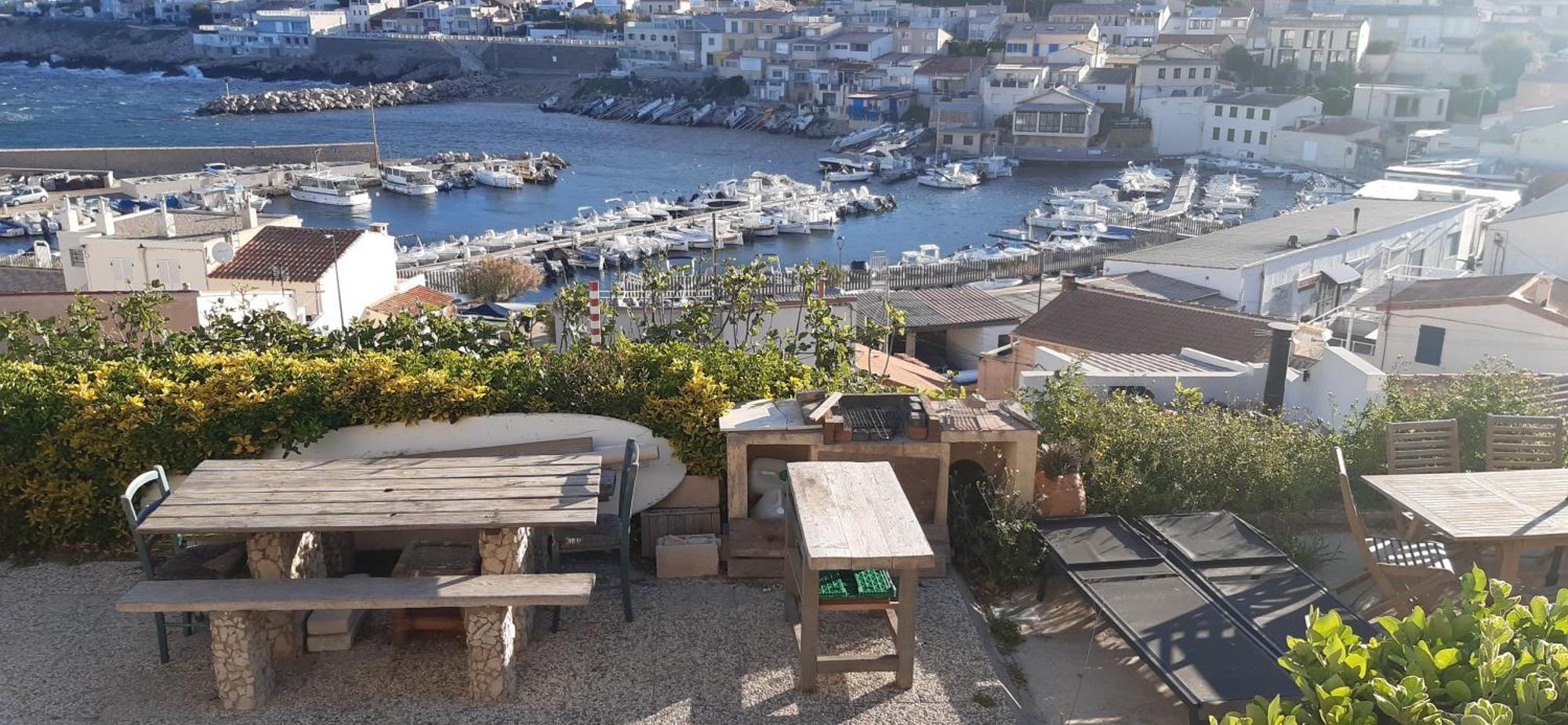 Cabanon Vue Mer Et Calanques Les Goudes Marseille Eksteriør bilde