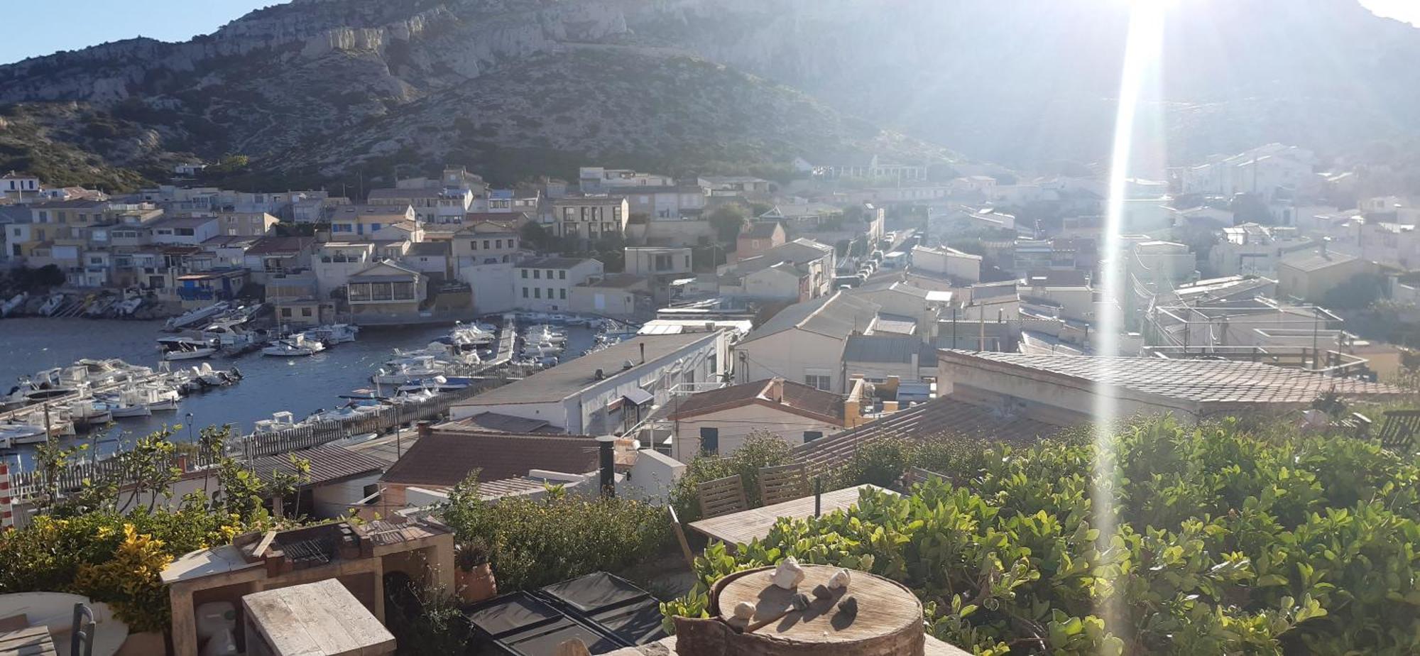 Cabanon Vue Mer Et Calanques Les Goudes Marseille Eksteriør bilde